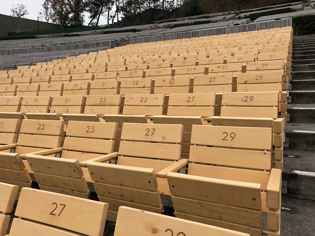 Hollywood Bowl Super Seats Seating Chart