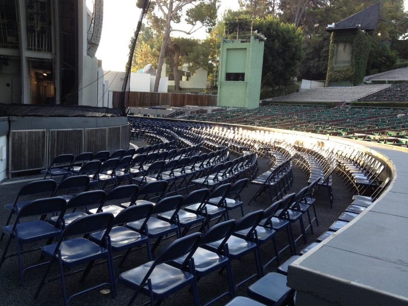 Hollywood Bowl Interactive Seating Chart