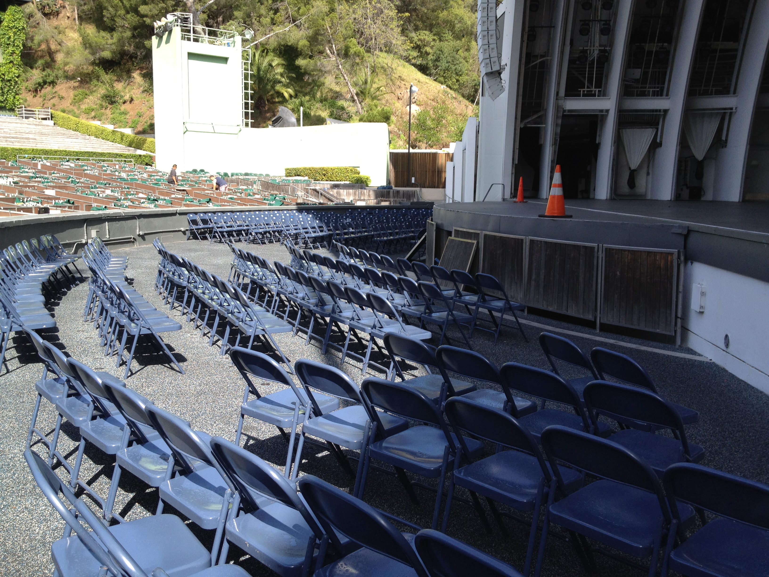Hollywood Bowl Detailed Seating Chart