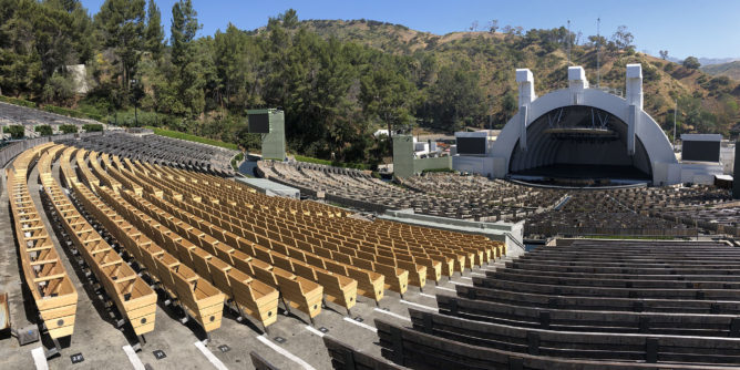 Hollywood Bowl Detailed Seating Chart